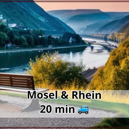 Smallsaigon Apartment Mit Guter Anbindung Zwischen Mosel Und Rhein Leiningen Εξωτερικό φωτογραφία