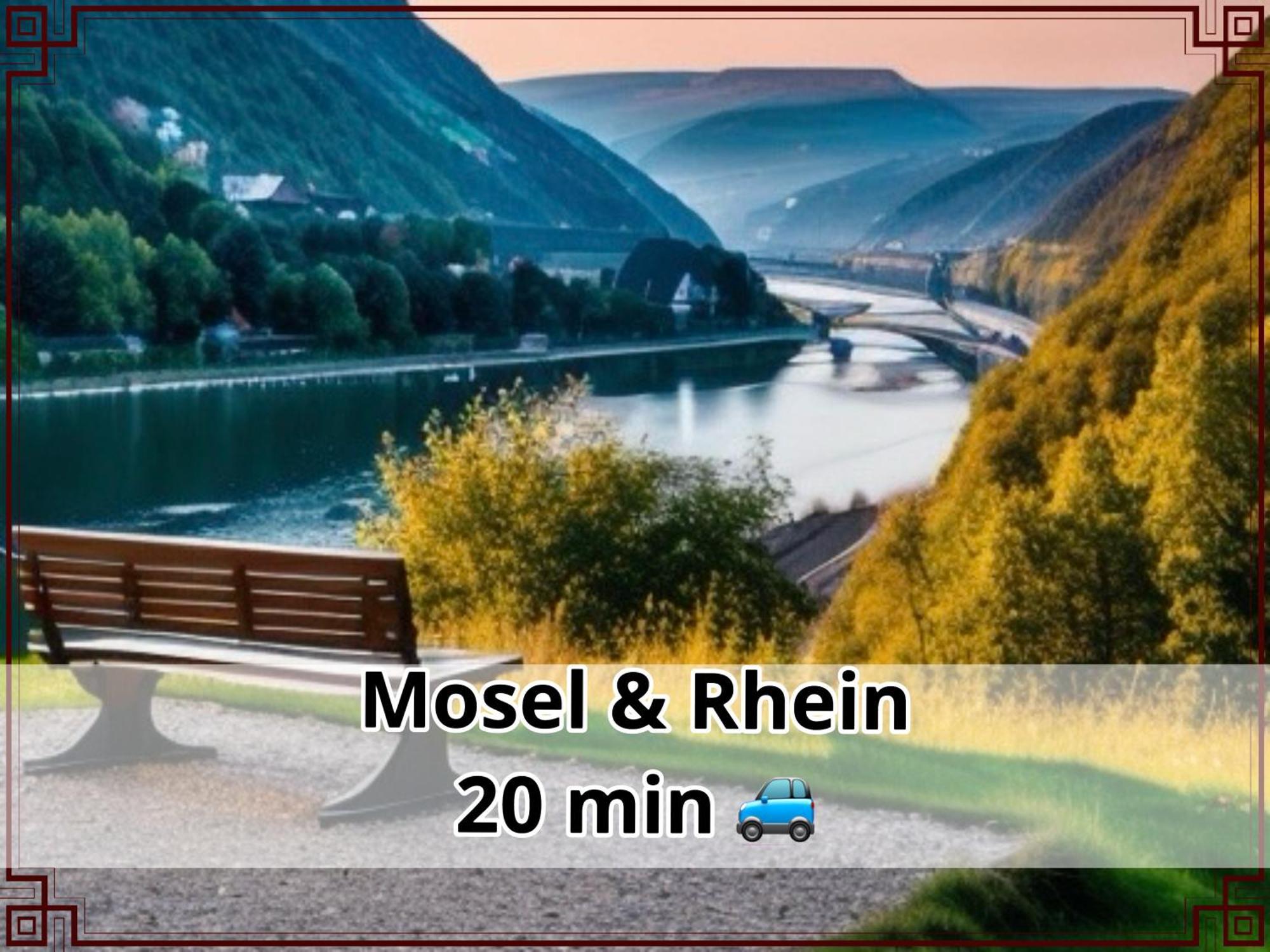 Smallsaigon Apartment Mit Guter Anbindung Zwischen Mosel Und Rhein Leiningen Εξωτερικό φωτογραφία